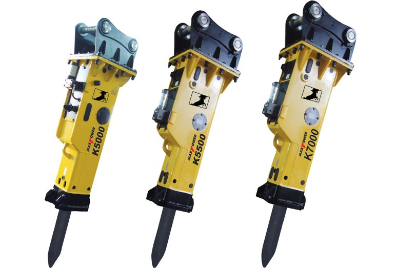korea silence type hydraulic rock breaker KTechnology, Inc.