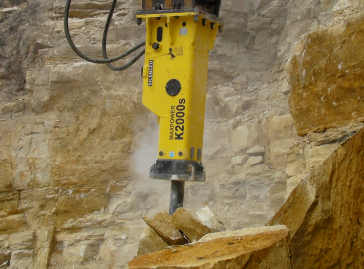 korea silence type hydraulic rock breaker KTechnology, Inc.